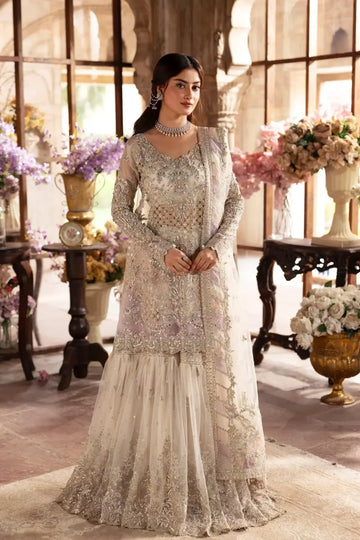 Roshni Ivory Hand Embellished Organza Stitched Gharara Suit – Kanwal Malik Maahi Festive 26