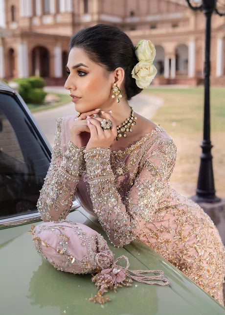 Rosy - Beautiful Pink Sharara Dress By Kanwal Malik