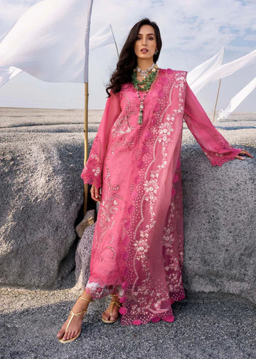 SAMARA-B- Flamingo Lawn '25 Ensemble By- Saira Shakira
