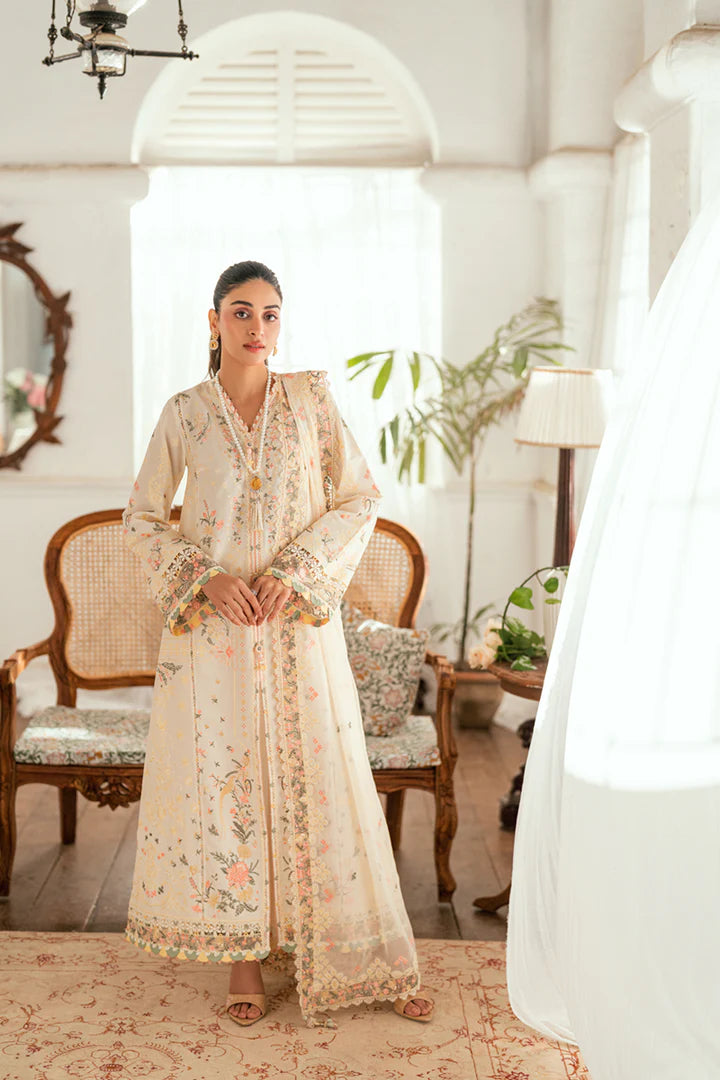 SB-01 Rina- Luxury Lawn Eid Edit' 25 Ensemble