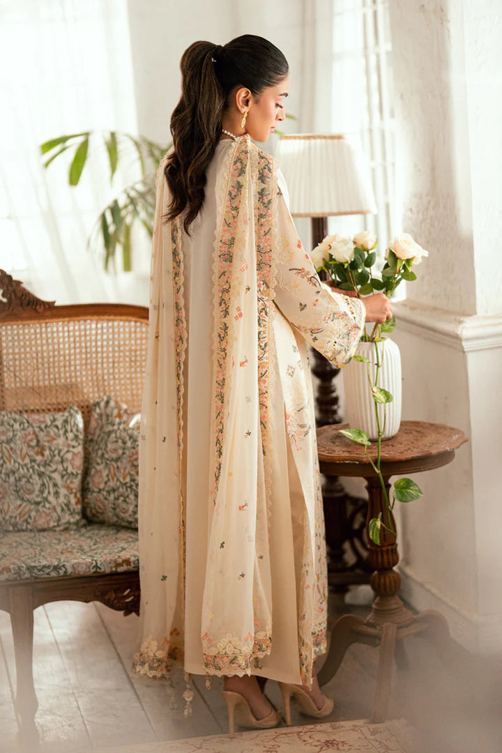 SB-01 Rina- Luxury Lawn Eid Edit' 25 Ensemble