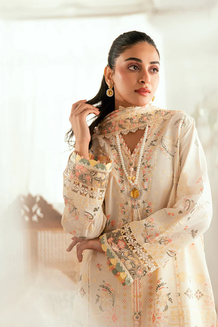 SB-01 Rina- Luxury Lawn Eid Edit' 25 Ensemble