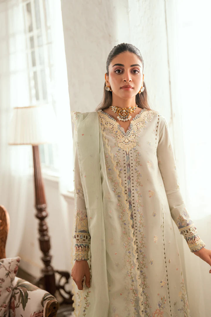 SB-08 Rimsha- Luxury Lawn Eid Edit' 25 Ensemble