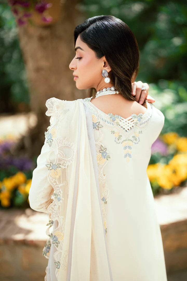 SB-09 Adeena- Luxury Lawn Eid Edit' 25 Ensemble