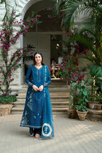 SB-11 Noray- Luxury Lawn Eid Edit' 25 Ensemble