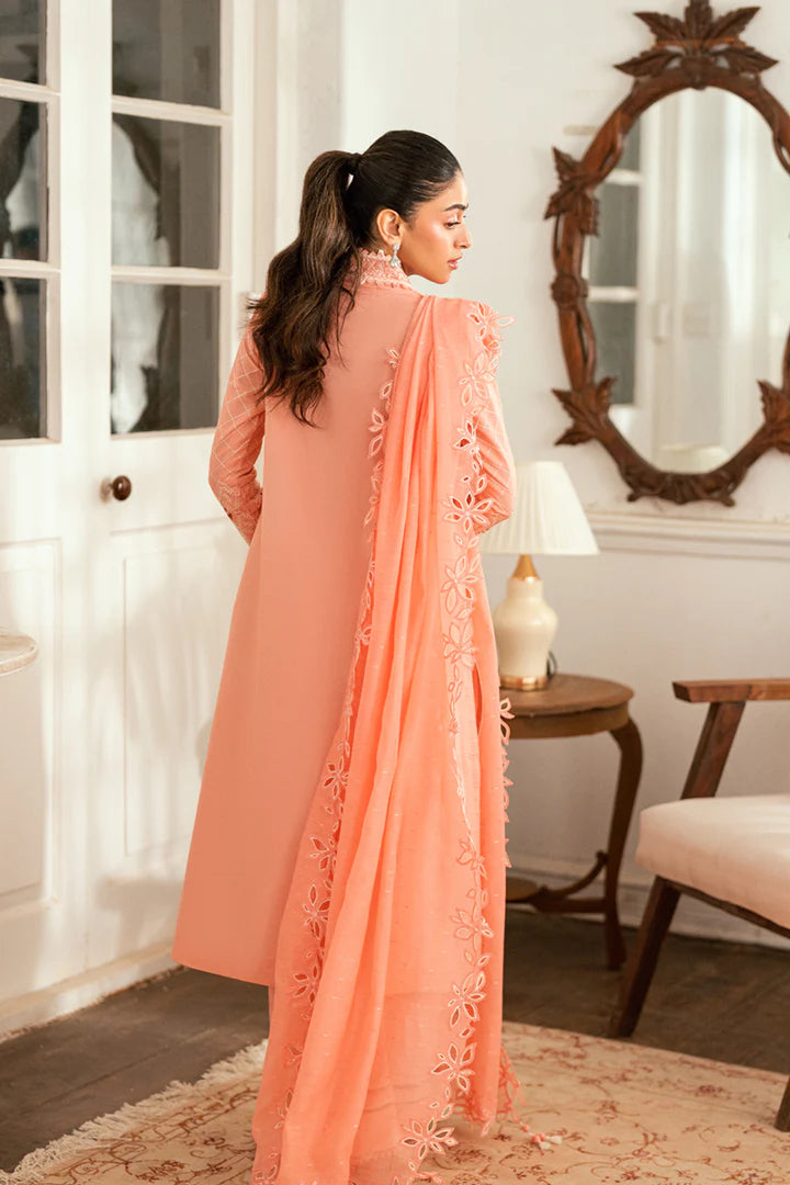 SB-12 Jafa- Luxury Lawn Eid Edit' 25 Ensemble