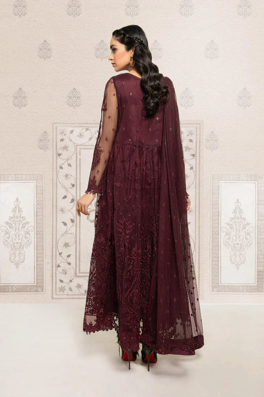 SF-EF22-03R1 -Embroidered Plum Suit