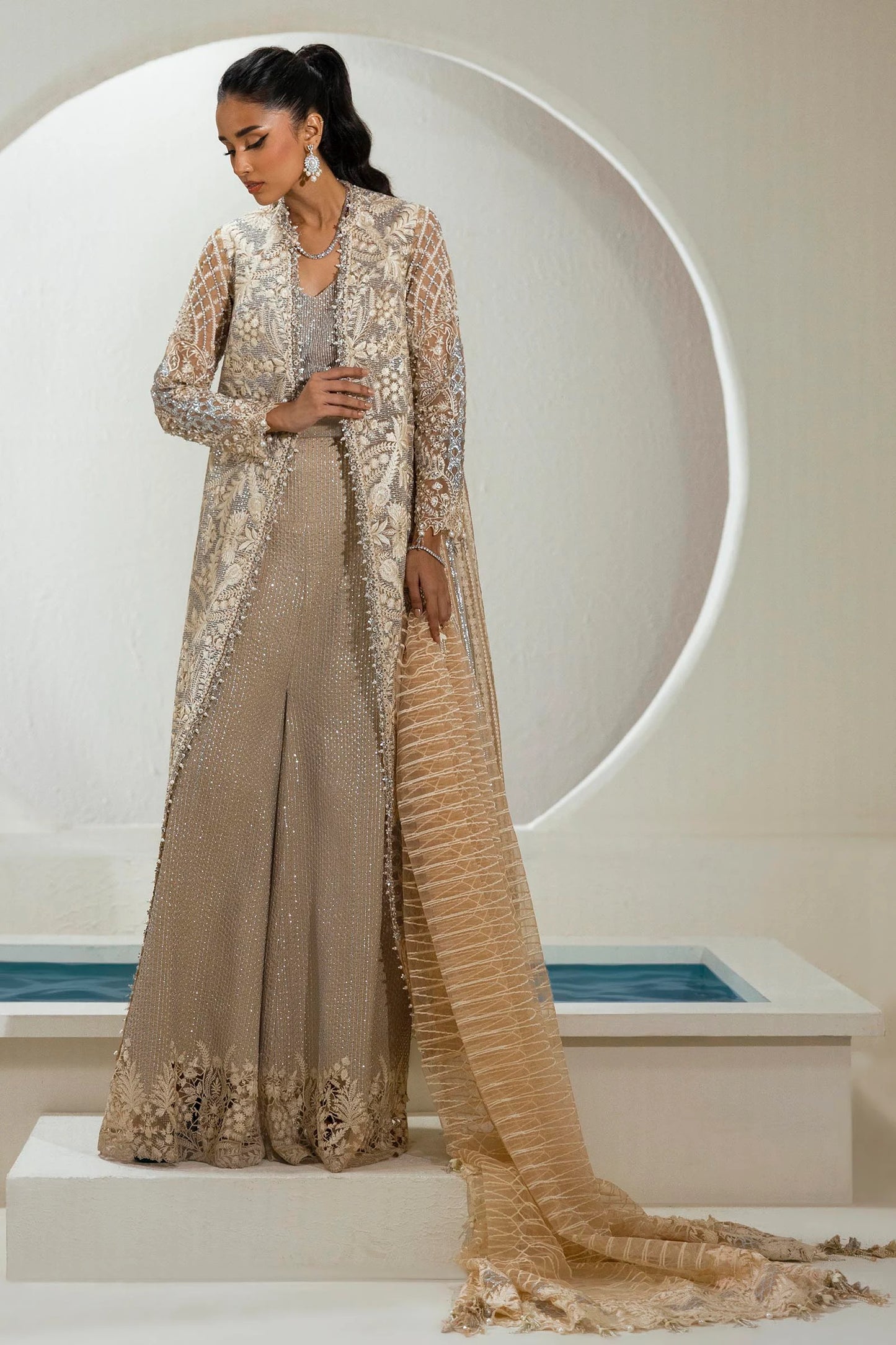 Sana Safinaz - Unstitched Nura Festive Collection - N242-005