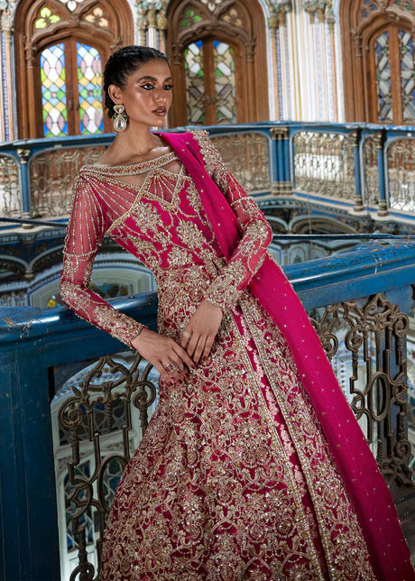 Sarosh - Pishwas Wth Lehenga By Kanwal Malik