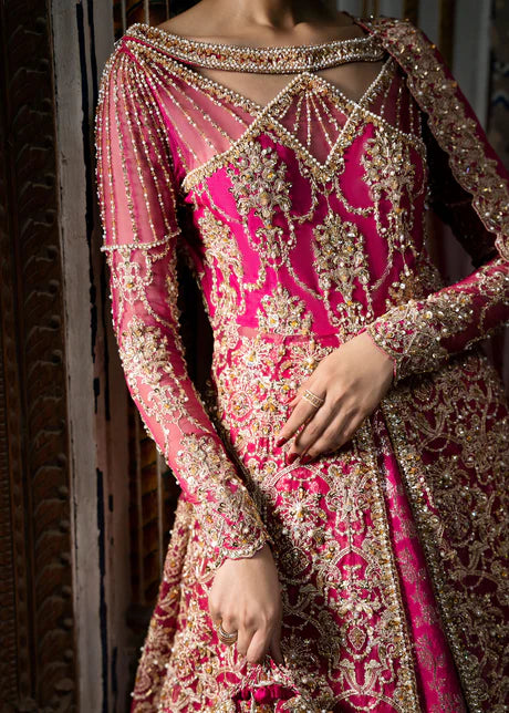 Sarosh - Pishwas Wth Lehenga By Kanwal Malik