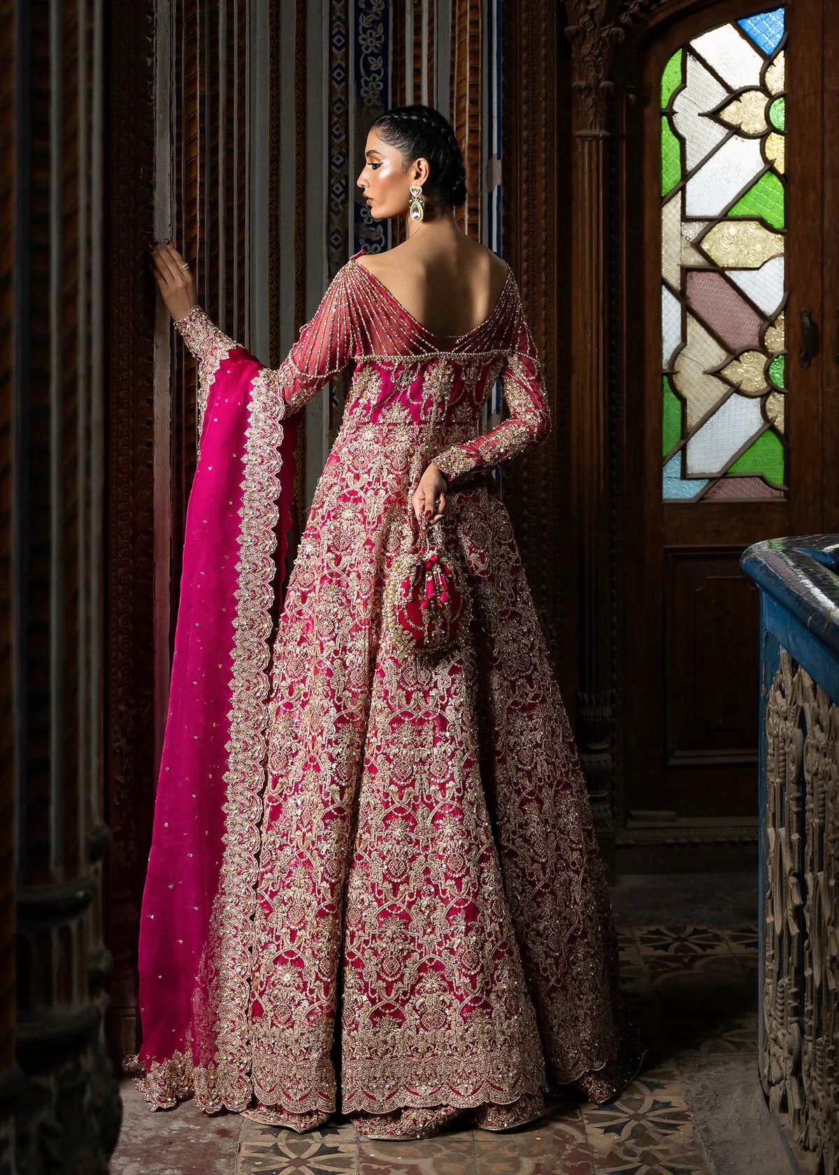 kanwal malik pink dress Nova Kanwal Malik