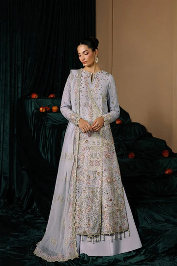 Selene by Emaan Adeel Lavender Embroidered Chiffon Stitched Suit from Celeste Festive Edit'26 Collection