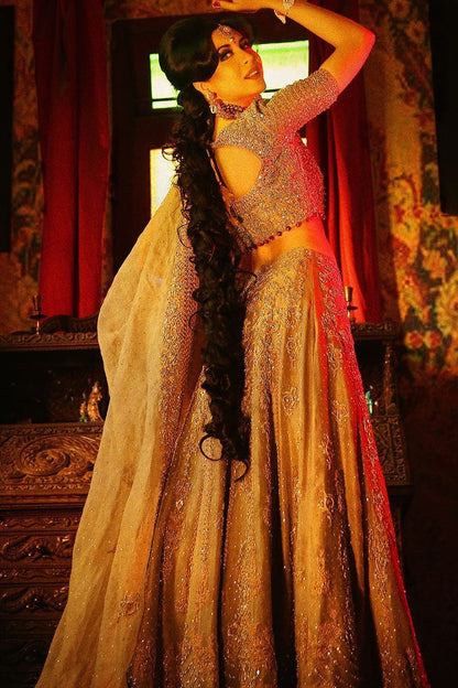 Serpentine-Flame-Contemporary and Classic Indian Bridal Lehnga Choli