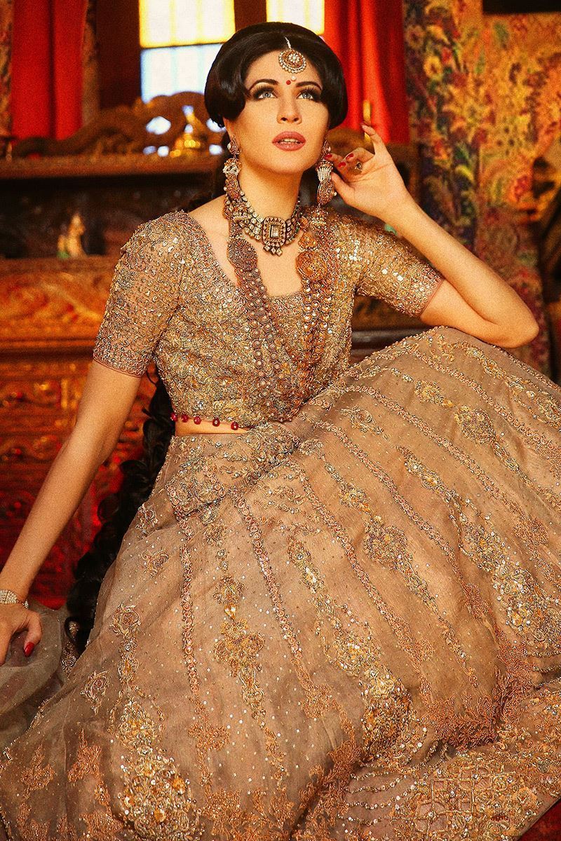 Serpentine-Flame-Contemporary and Classic Indian Bridal Lehnga Choli