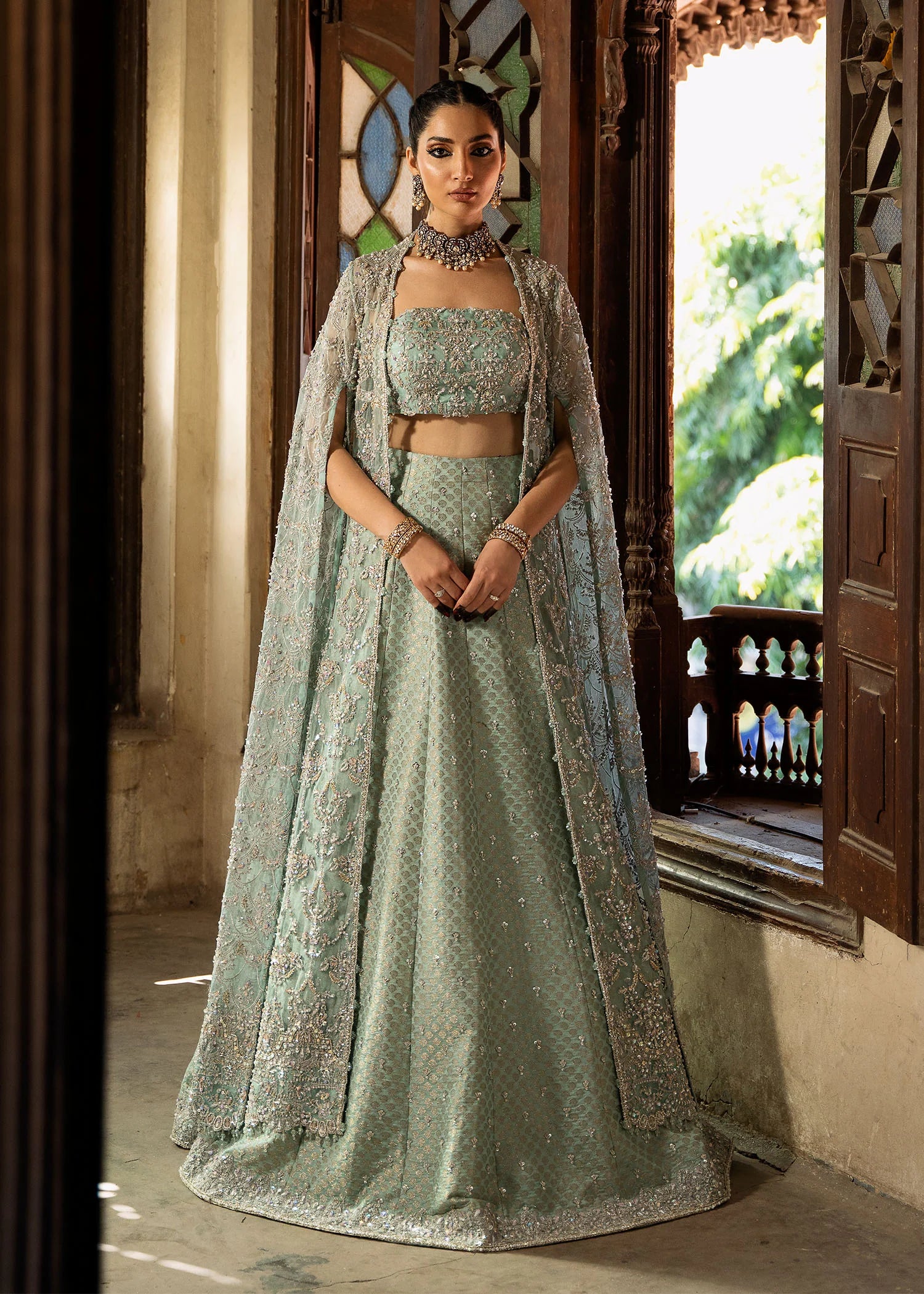 Shafaq - Bridal Lehenga Gown By Kanwal Malik