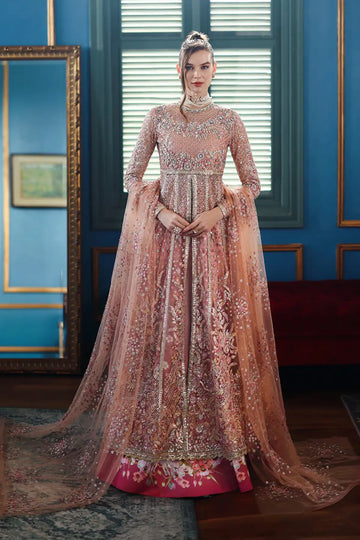 Shayna Mushq stitched blush pink Anarkali for Eid 2026 Canada