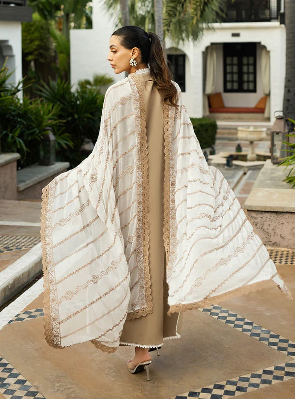 Sia-11A Chikankari Lawn Outfit '25 By- Zainab Chottani