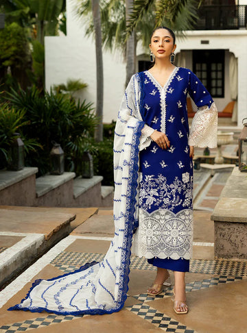 Sia-11B Chikankari Lawn Outfit '25 By- Zainab Chottani