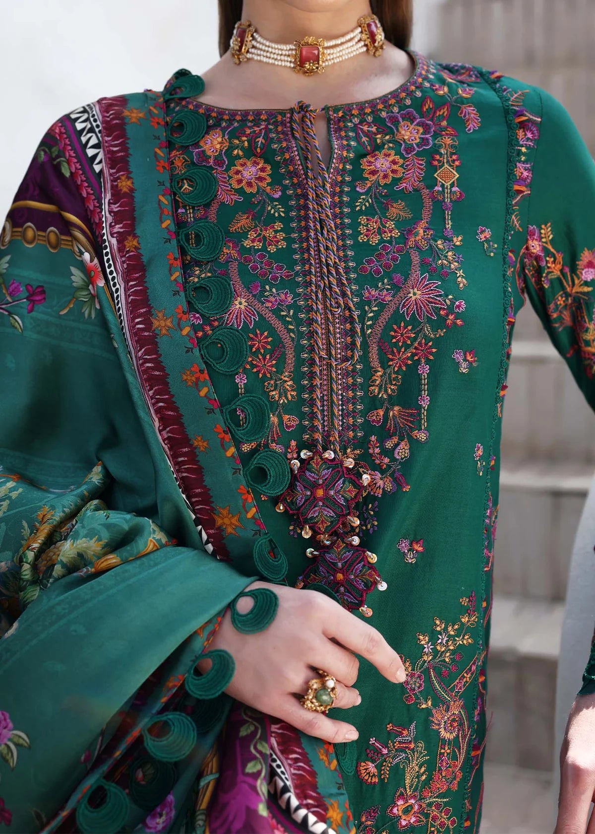 Sierra- Elysia Luxury Lawn’25 Ensemble By- Kanwal Malik