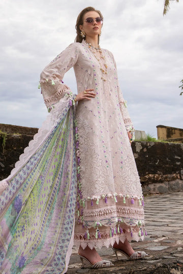 Sofi Annus Abrar dusty pink embroidered lawn 3PC suit Neroli Luxury Lawn 2026