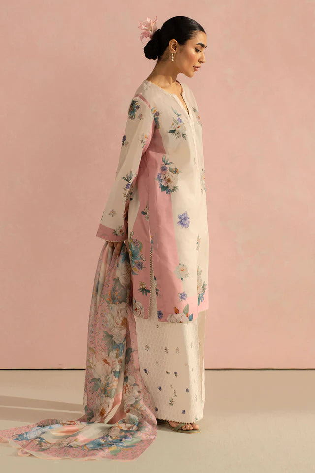 Sofia-2B Pakistani Summer Lawn Outfit '25 By- Zara Shahjahan