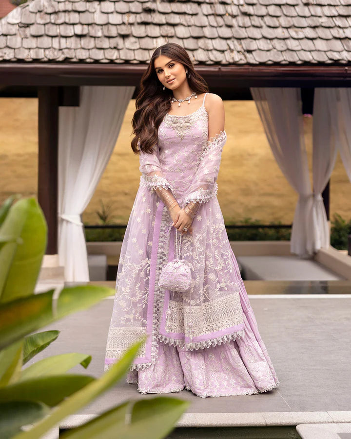 Soma- Zinnia Luxury Lawn Ensemble'25 By- Faiza Saqlain