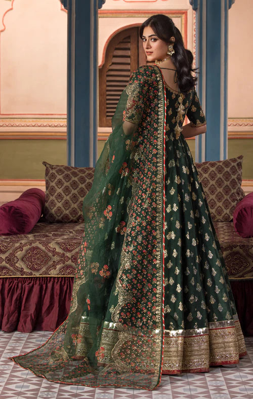 Soreya- Designer Hand-Embellished karandi Zari  Pishwas By-Maya Pret-A-Porter