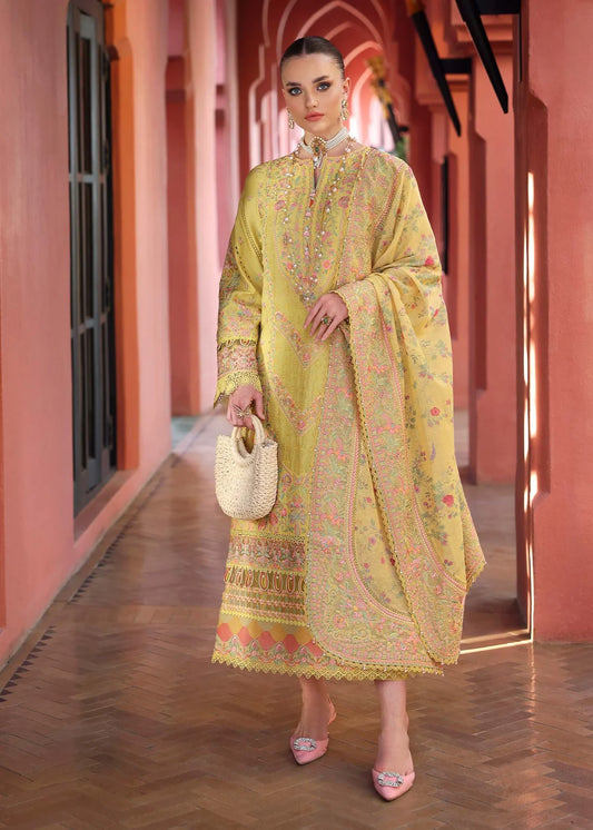 Summer- Elysia Luxury Lawn’25 Ensemble By- Kanwal Malik