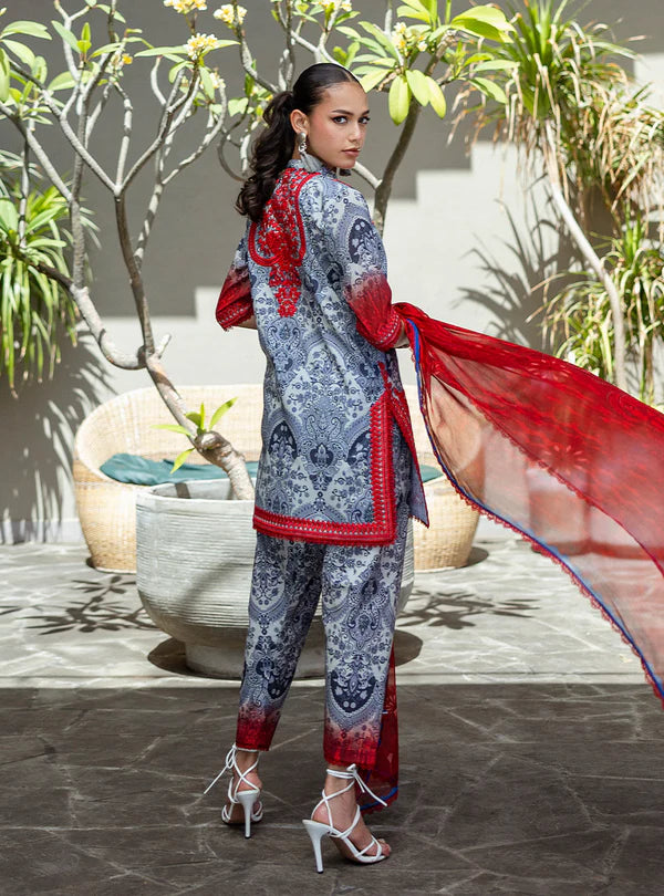 Syra- 3-piece Embroidered Lawn Suit By-Zainab Chottani