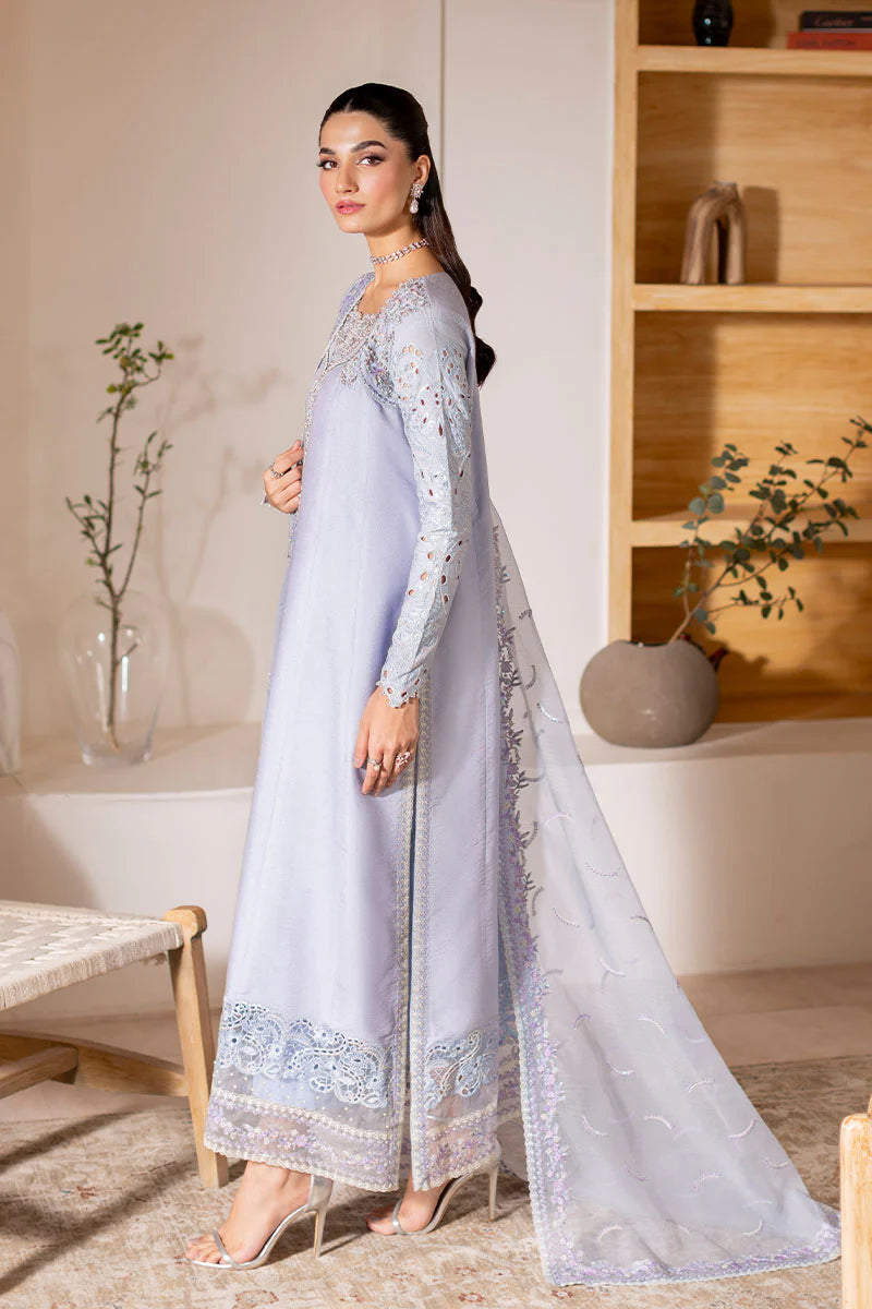 Verve embroidered cotton net outfit for weddings and parties – Pakistanimoda