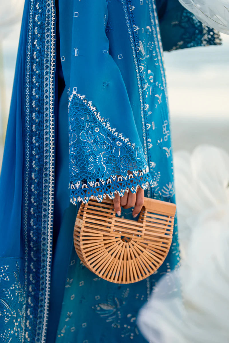 Victoria- Pakistani Designer Lawn Outfit By-Qalamkar