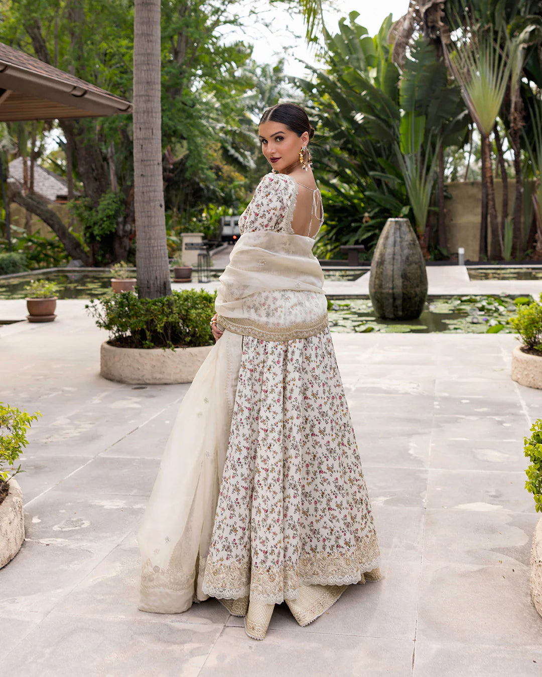 Vinika- Zinnia Luxury Lawn Ensemble'25 By- Faiza Saqlain