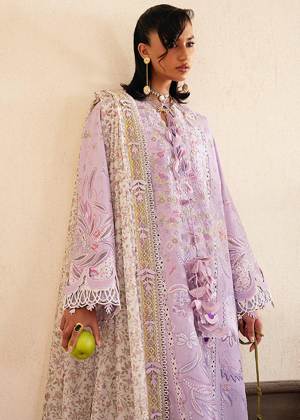 Yasmin-Mauve Purple Eid Lawn Suit-Suffuse 2025 UK & USA