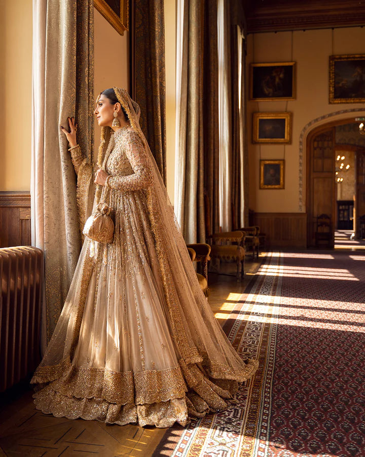 Zariana-Pakistani Beautiful Lehenga With Handwork Anarkali