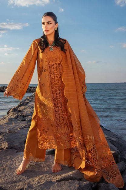 Zariah- Pakistani Premium Lawn Suit '25 By- Rang Rasiya