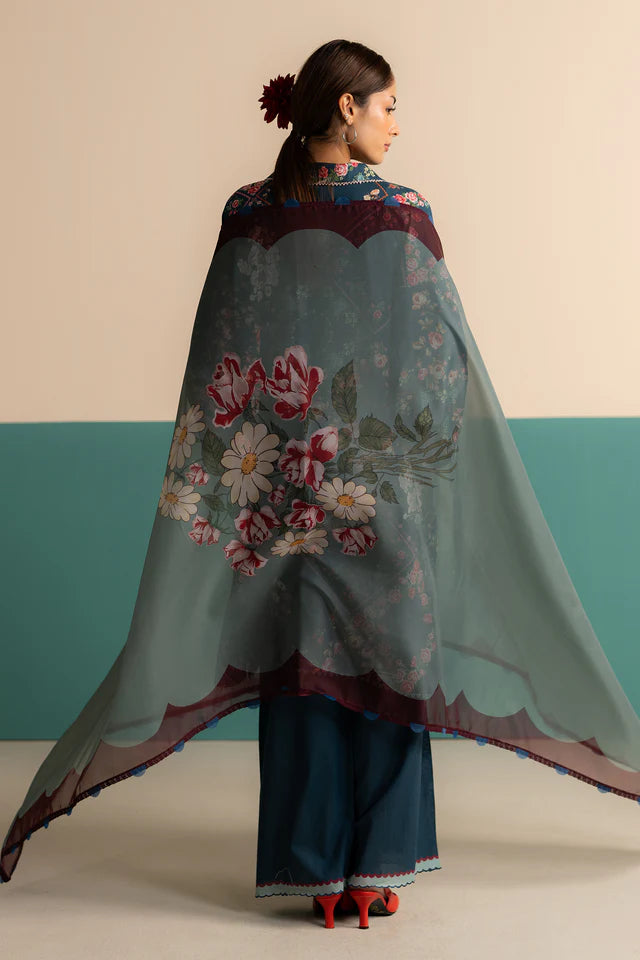 Zarya-9B Coco by Zara Shahjahan premium lawn dress online