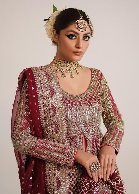 Zavi Whispering Vows - Bridal Wear Gowns By Hussain Rehar