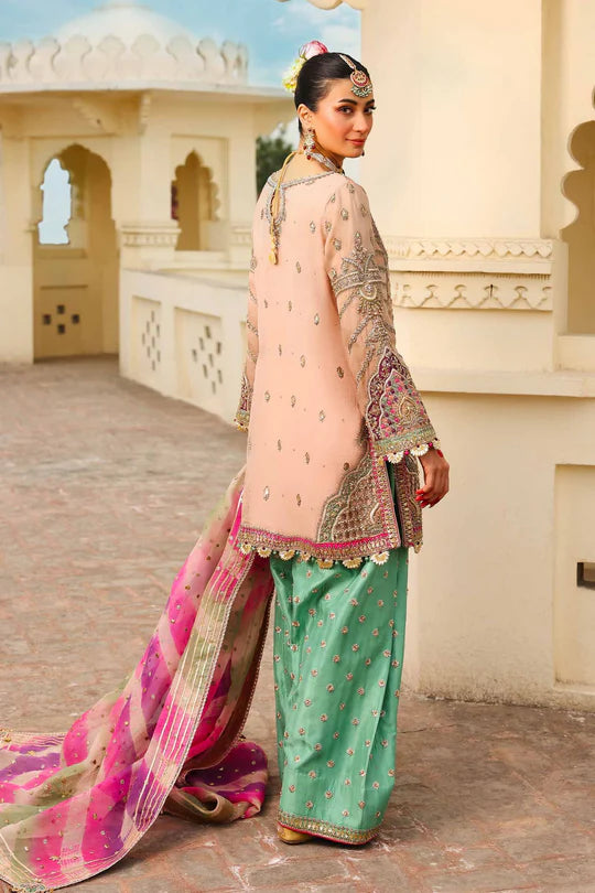 Zeenat-un-Nisa- Shalwar kameez with Cultural Embroidery