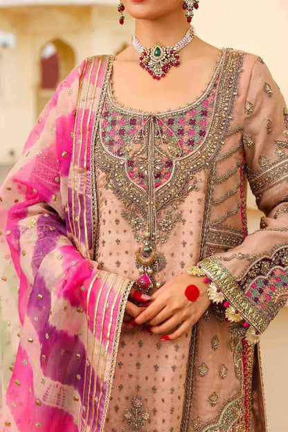 Zeenat-un-Nisa- Shalwar kameez with Cultural Embroidery