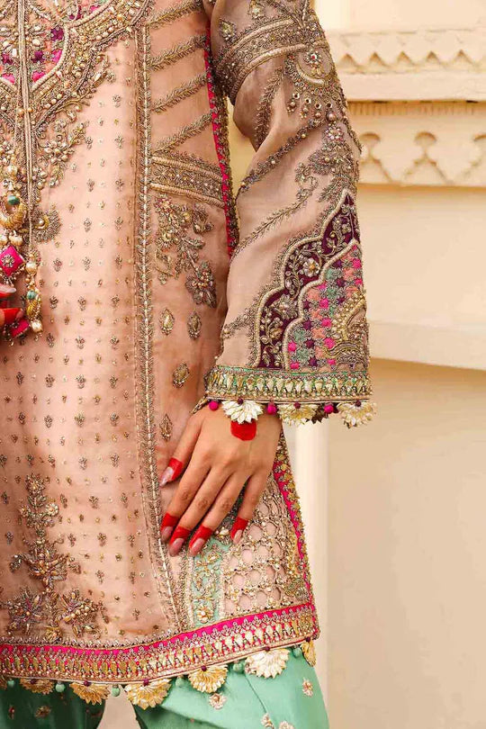 Zeenat-un-Nisa- Shalwar kameez with Cultural Embroidery