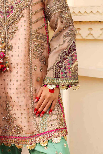 Zeenat-un-Nisa- Shalwar kameez with Cultural Embroidery