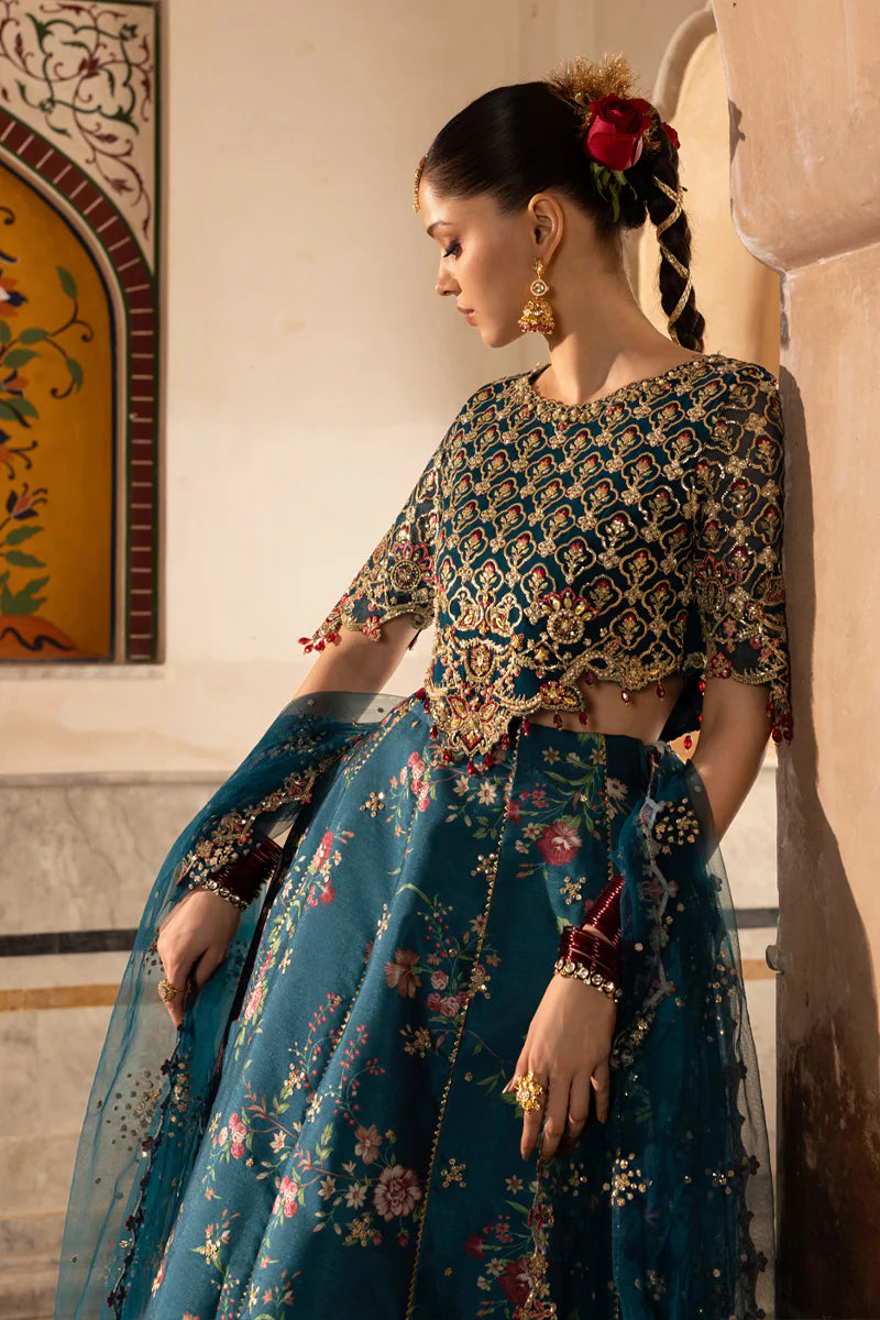 Zeenat Rang Rasiya Dusky Zink Party Wear Lehenga Choli – Pakistanimoda Worldwide Delivery