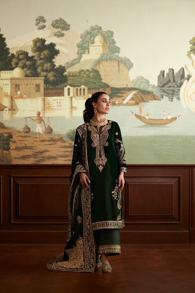 Zehra-Velvet Luxe Collection By-Mina Hasan