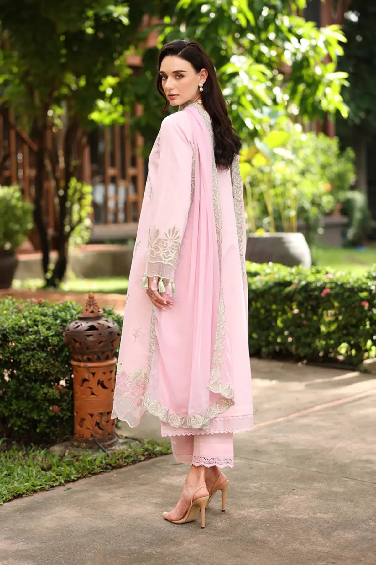 Zinnia by Rang Rasiya Candy Embroidered Lawn Stitched 3PC Suit with Embroidered Dupatta