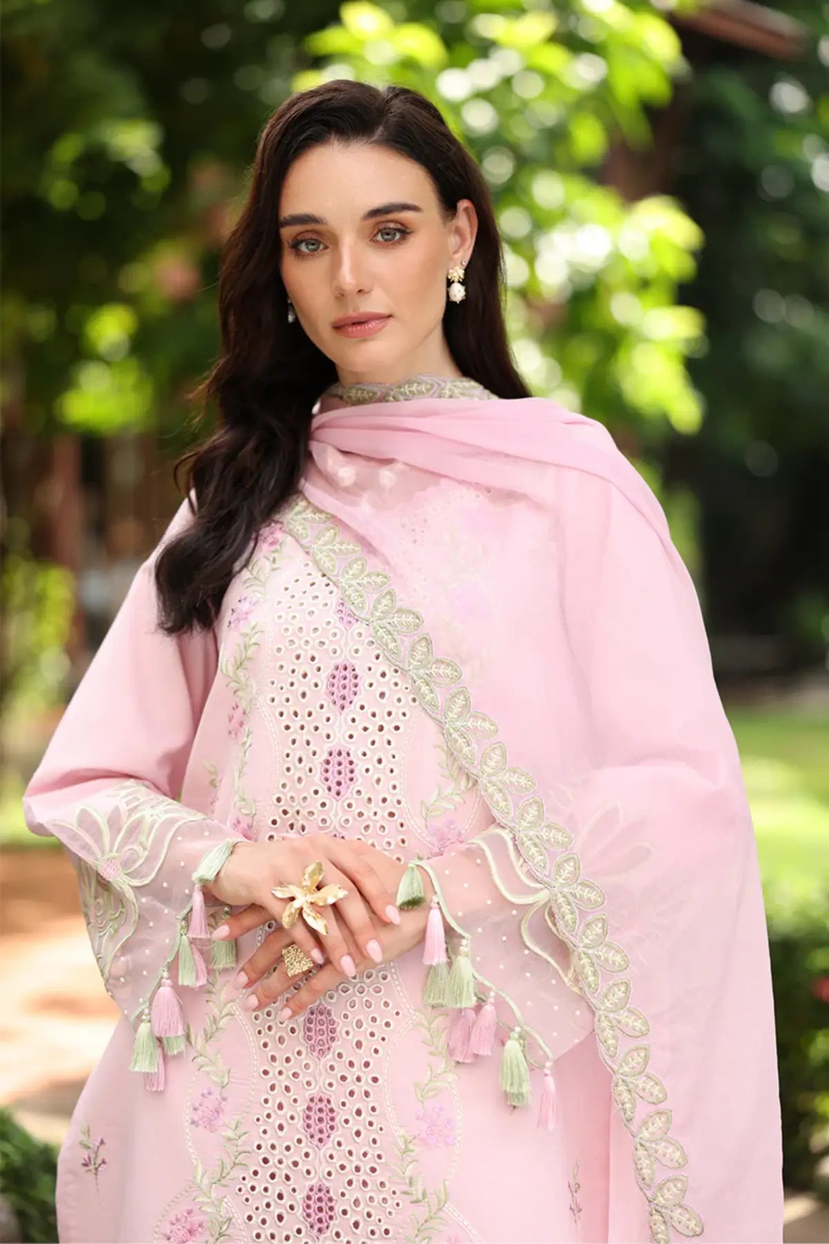 Zinnia by Rang Rasiya Candy Embroidered Lawn Stitched 3PC Suit with Embroidered Dupatta