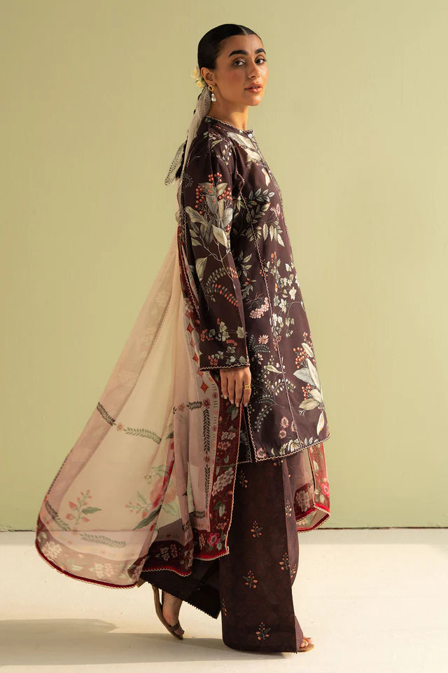 Zoe- 7B Pakistani Summer Lawn Outfit '25 By- Zara Shahjahan