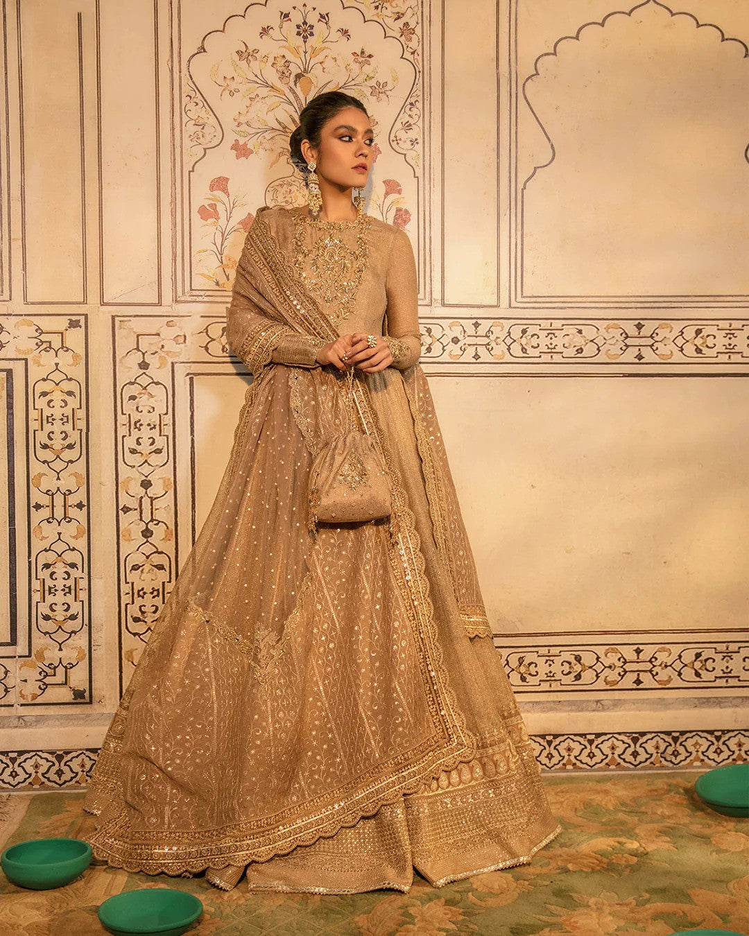 Zohra - Long Anarkali Bridal Dress By Faiza Saqlain