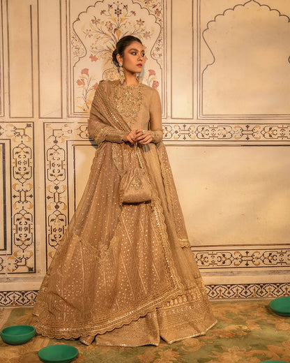 Zohra - Long Anarkali Bridal Dress By Faiza Saqlain