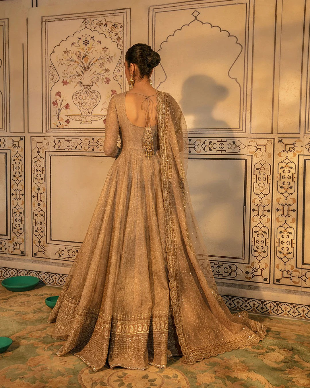 Zohra - Long Anarkali Bridal Dress By Faiza Saqlain